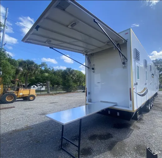 Custom cantina trailer build
