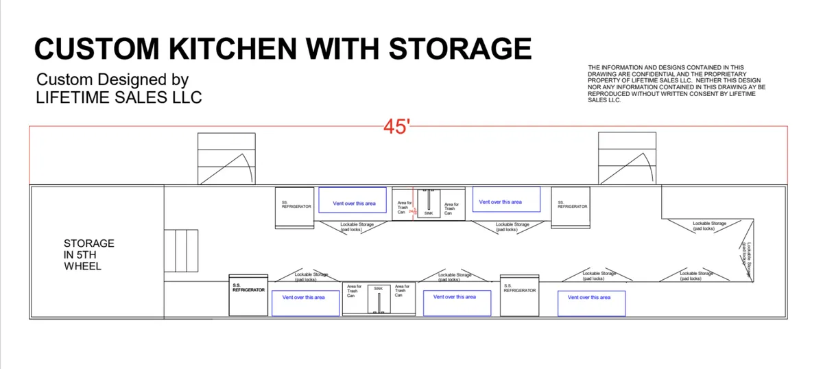 Large Kitchen Floorplan specialty floorplan